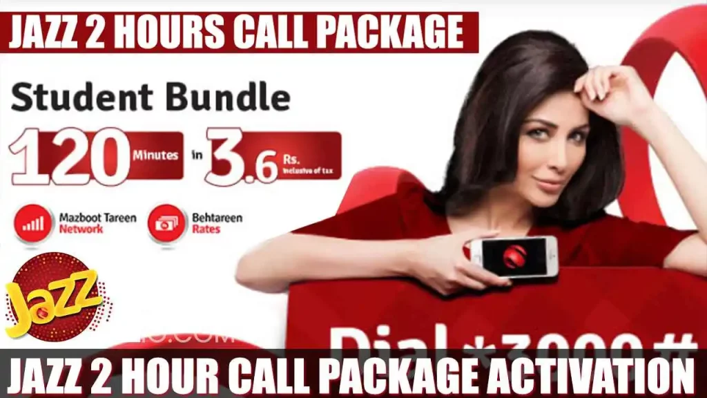 Jazz 2 Hour Call Package Activation & Details