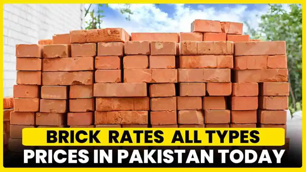 Brick Rates in pakistan