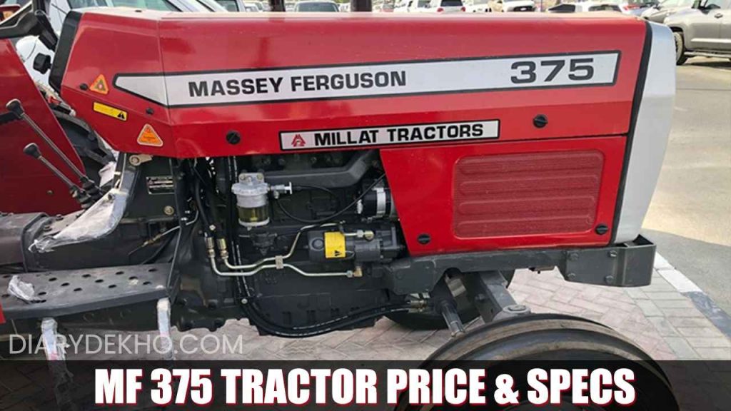 MF 375 Tractor Price & Specs