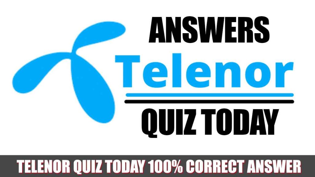 Telenor quiz answers