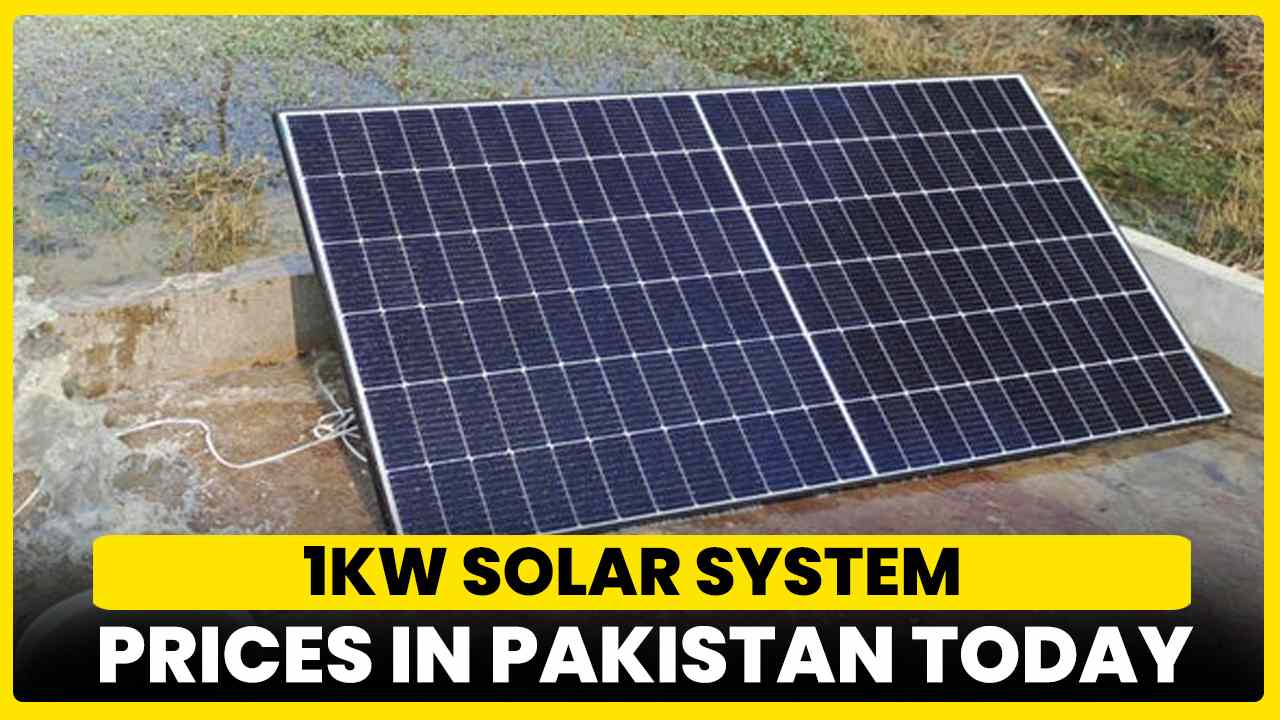 1kW solar system price in Pakistan